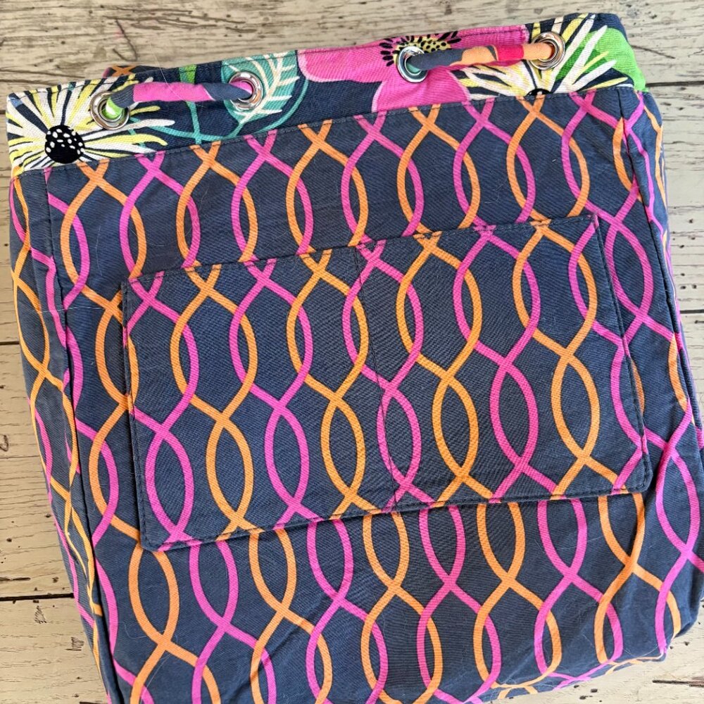 Vera Bradley Backpack Tote with Removable Straps - Picture 4 of 10